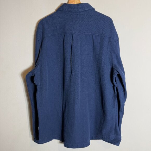 NWT The North Face Valley Twill Flannel Shirt Mens XL Summit Navy Outdoor Preppy - Picture 13 of 16